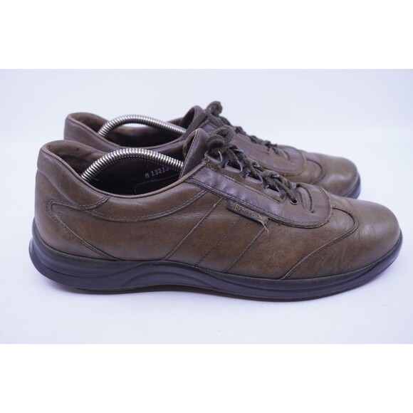 Mephisto Runoff Air Jet Mens Size 10.5 Walking Comfort Shoes Brown Leather - Picture 1 of 7